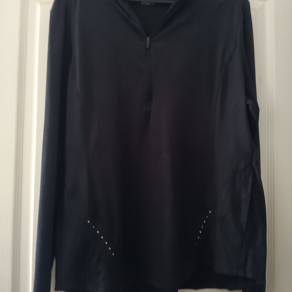 Avia Black Long Sleeve Women's Top